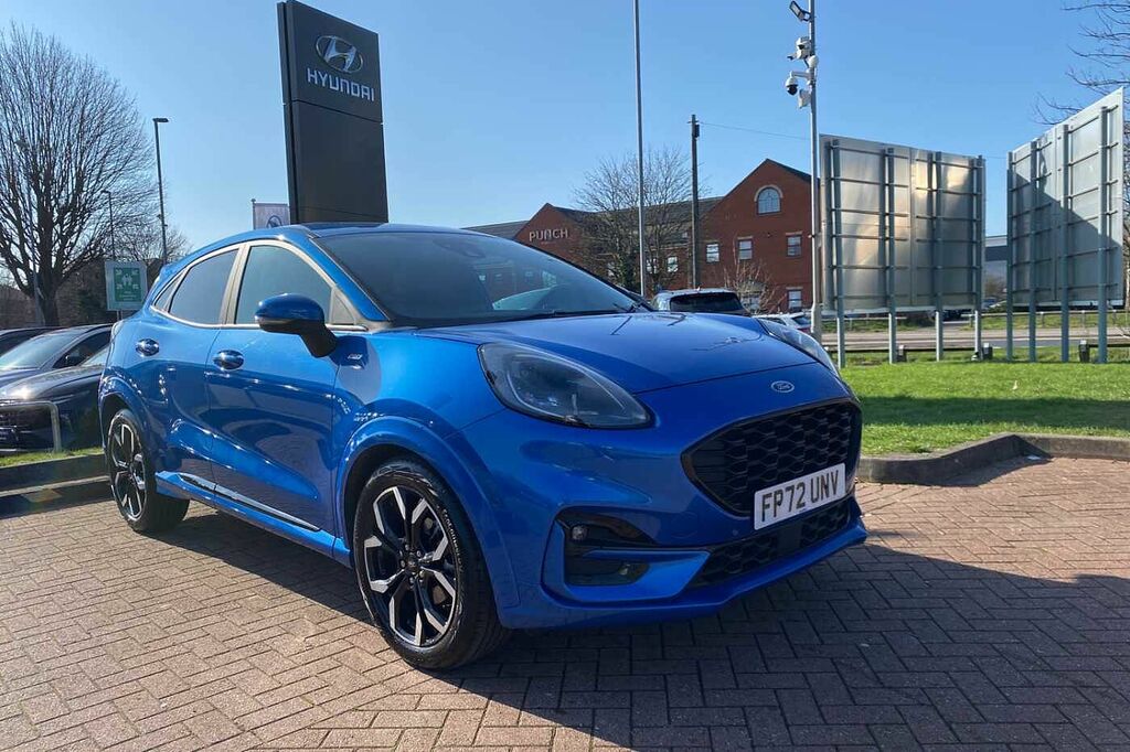 Ford Puma 1.0 Ecoboost Hybrid Mhev St-line X Blue