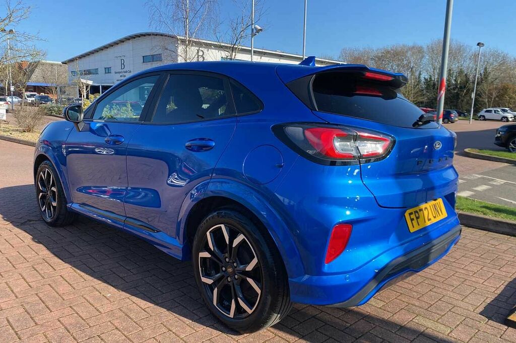 Ford Puma 1.0 Ecoboost Hybrid Mhev St-line X FP72UNV Blue #3