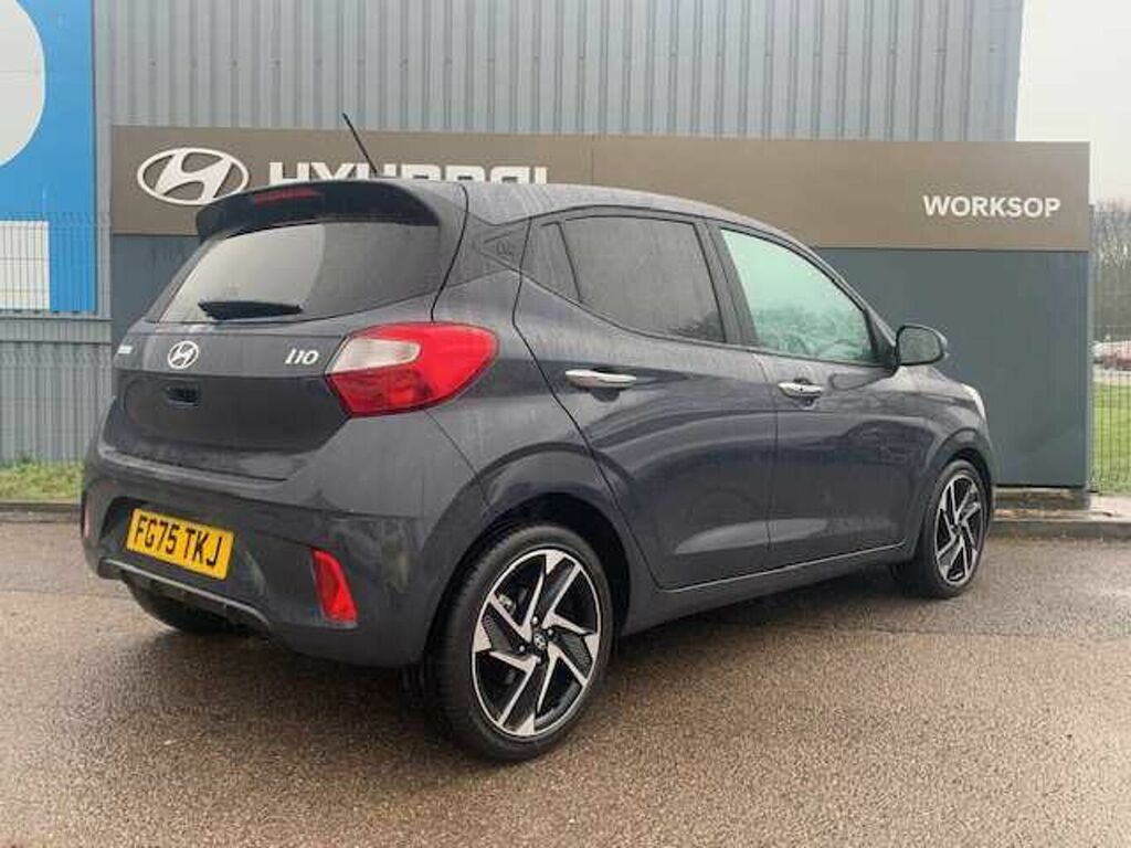 Hyundai I10 1.2 79 Premium Nav FG75TKJ Grey #3
