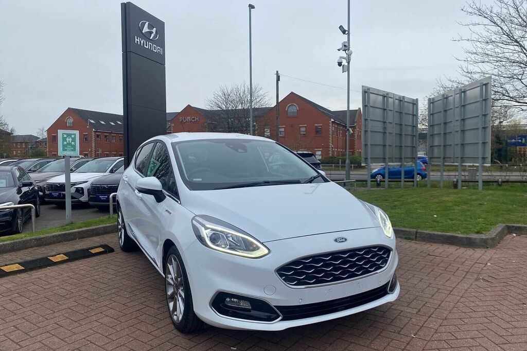 Ford Fiesta 1.0 Ecoboost Hybrid Mhev 125 Vignale Edition White