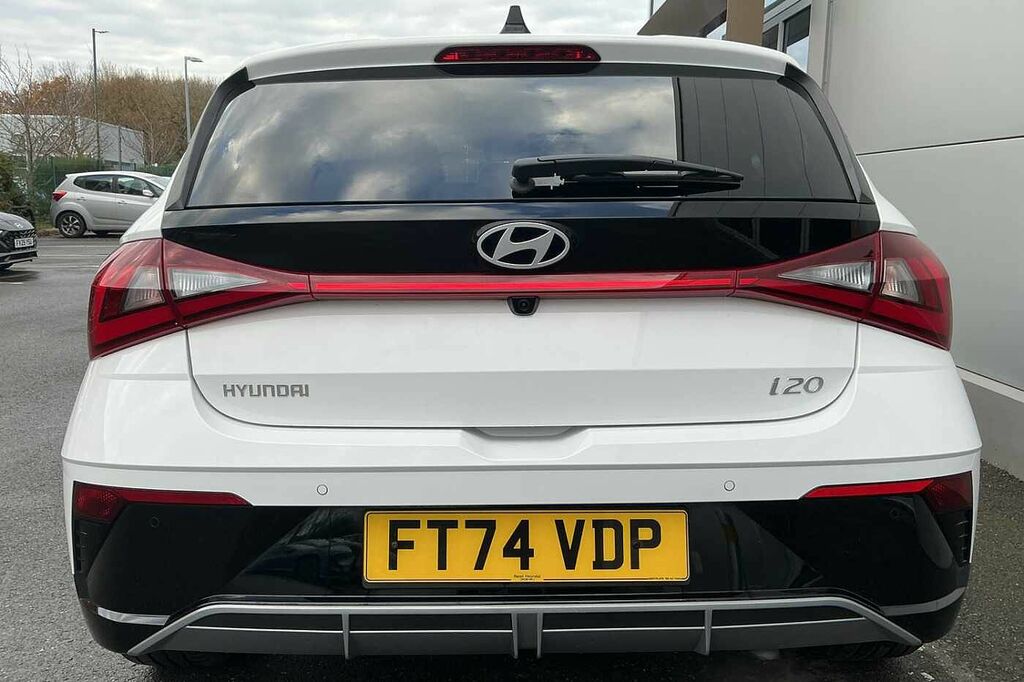 Hyundai I20 1.0T Gdi Premium FT74VDP White #3