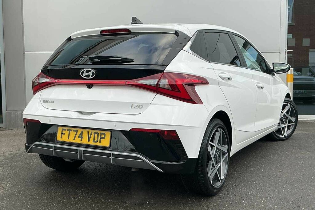 Hyundai I20 1.0T Gdi Premium FT74VDP White #5