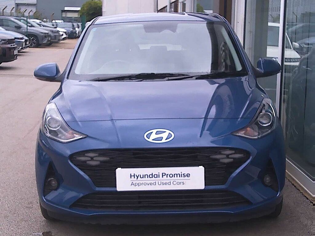 Hyundai I10 1.2 79 Premium Nav AU75OXW Blue #2