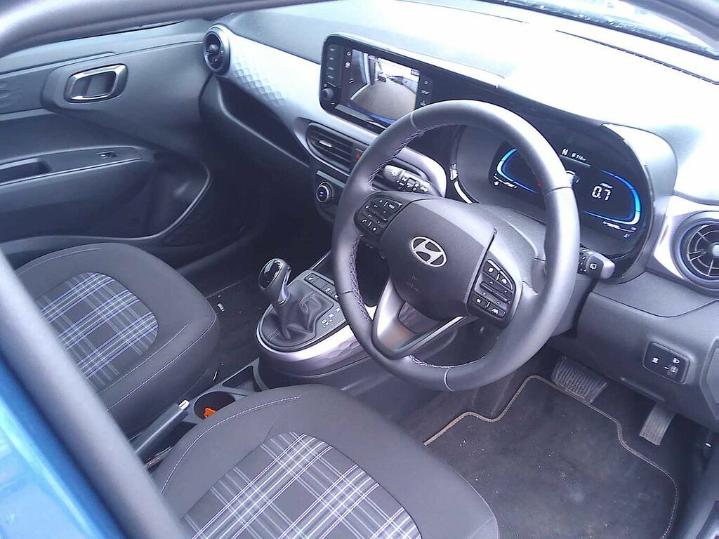 Hyundai I10 1.2 79 Premium Nav AU75OXW Blue #3