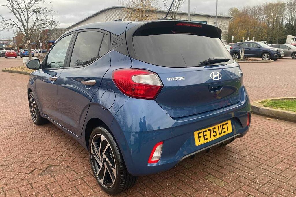 Hyundai I10 1.2 79 Premium Nav FG75UET Blue #3