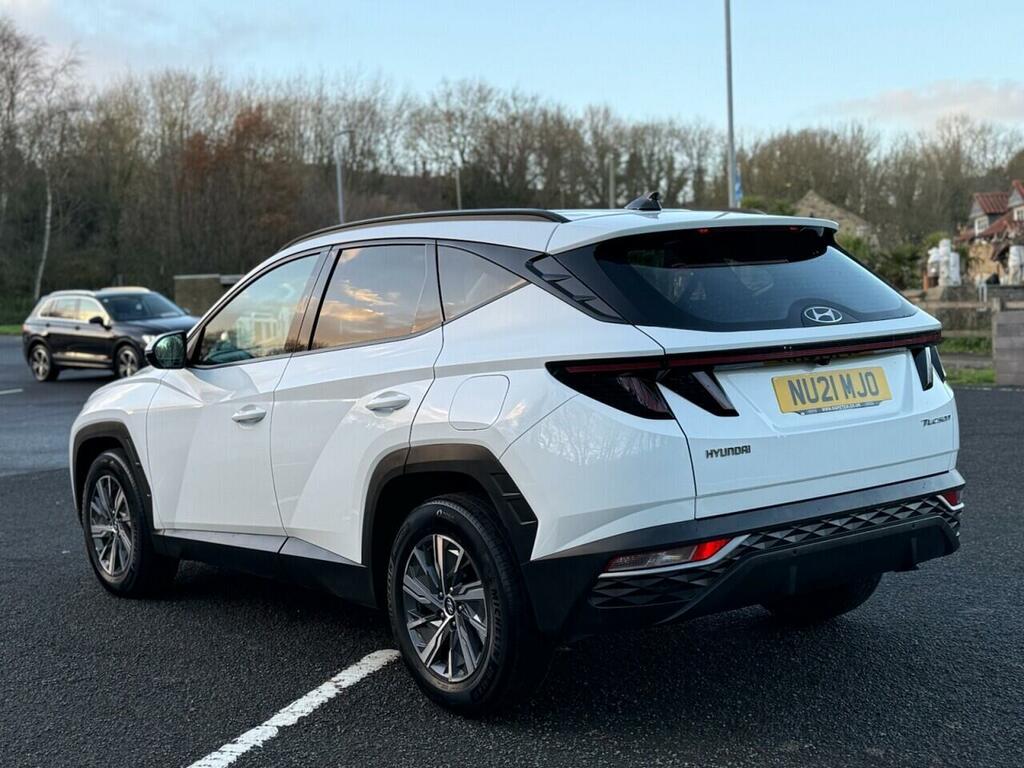 Hyundai Tucson Tucson 1.6 T-gdi Mhev Se Connect Suv Hy NU21MJO White #3