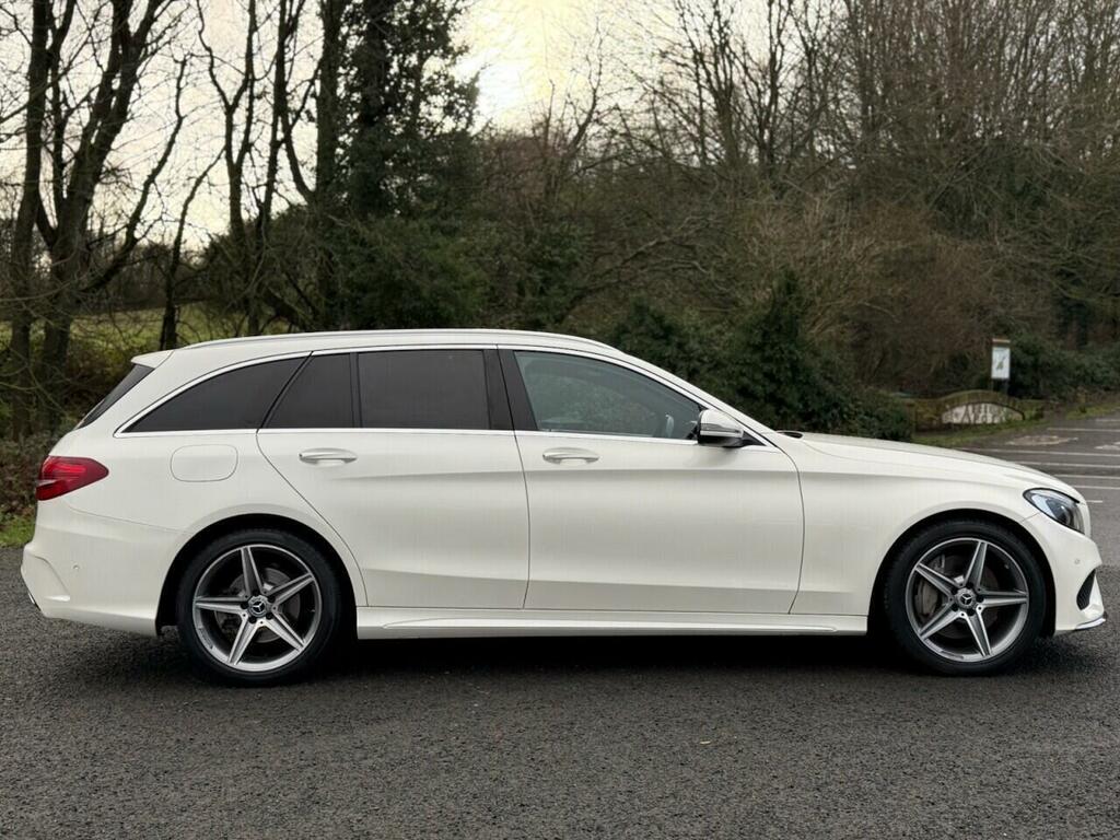 Mercedes-Benz C Class C Class 2.1 C250d Amg Line Premium Plus Estate 5 KW17YGK White #5
