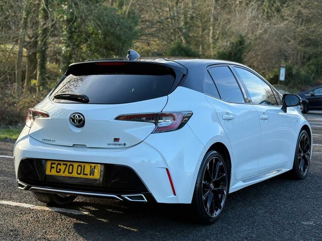 Toyota Corolla Corolla 2.0 Vvt-h Gr Sport Hatchback Hy FG70OLW White #4