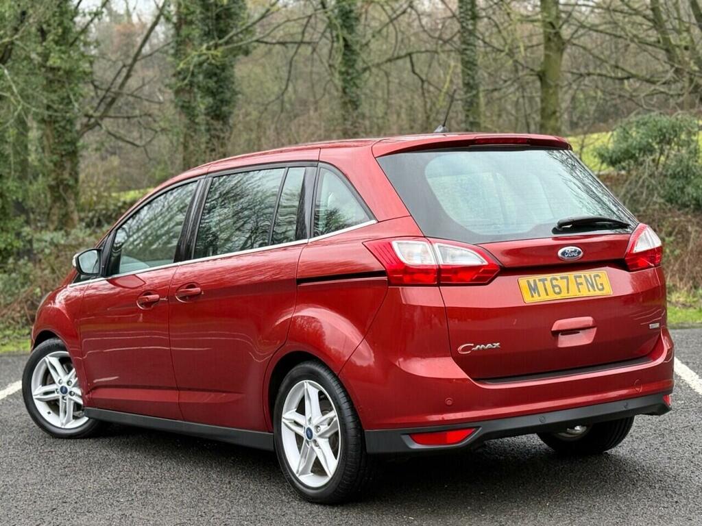 Ford Grand C-Max Grand C-max 1.0T Ecoboost Titanium X Mpv Petro MT67FNG Red #3