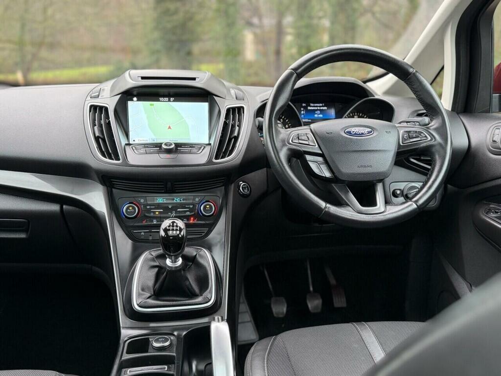Ford Grand C-Max Grand C-max 1.0T Ecoboost Titanium X Mpv Petro MT67FNG Red #2