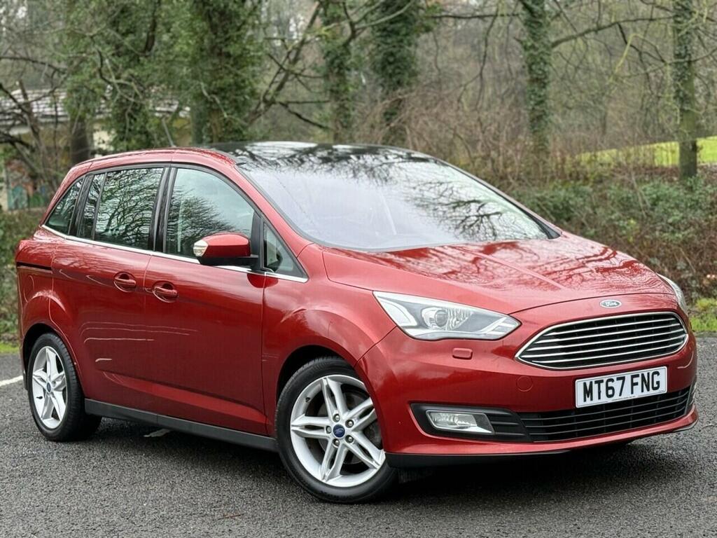 Ford Grand C-Max Grand C-max 1.0T Ecoboost Titanium X Mpv Petro Red