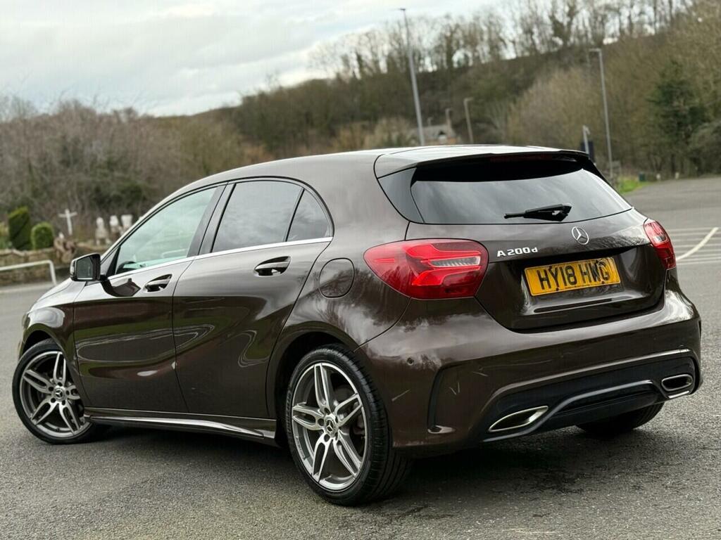 Mercedes-Benz A Class A Class 2.1 A200d Amg Line Premium Hatchback HY18HWG Brown #3