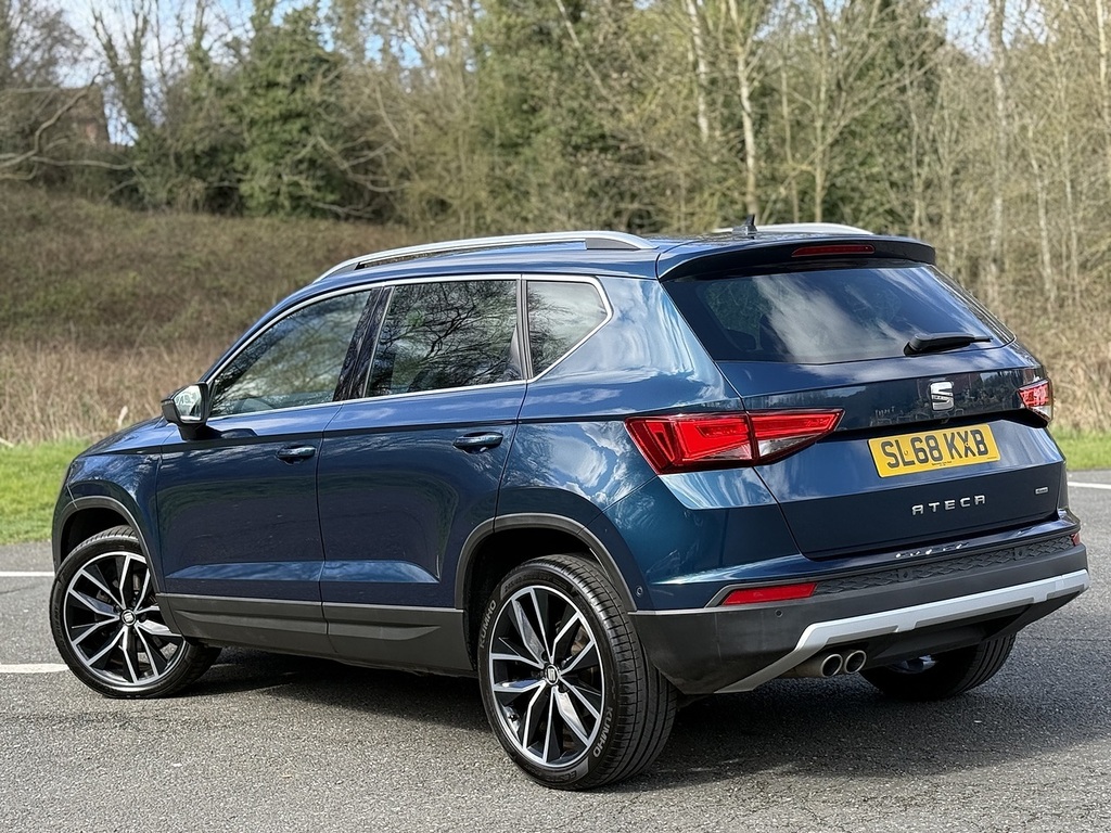 Seat Ateca 2.0 Tdi Xcellence Suv 4Drive Eur SL68KXB Blue #3