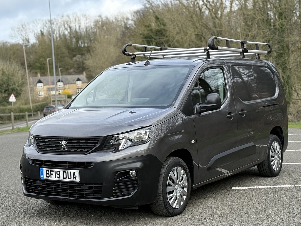 Peugeot Partner 1.6 Bluehdi 950 Professional Long Panel Van 6Dr Di BF19DUA Grey #6