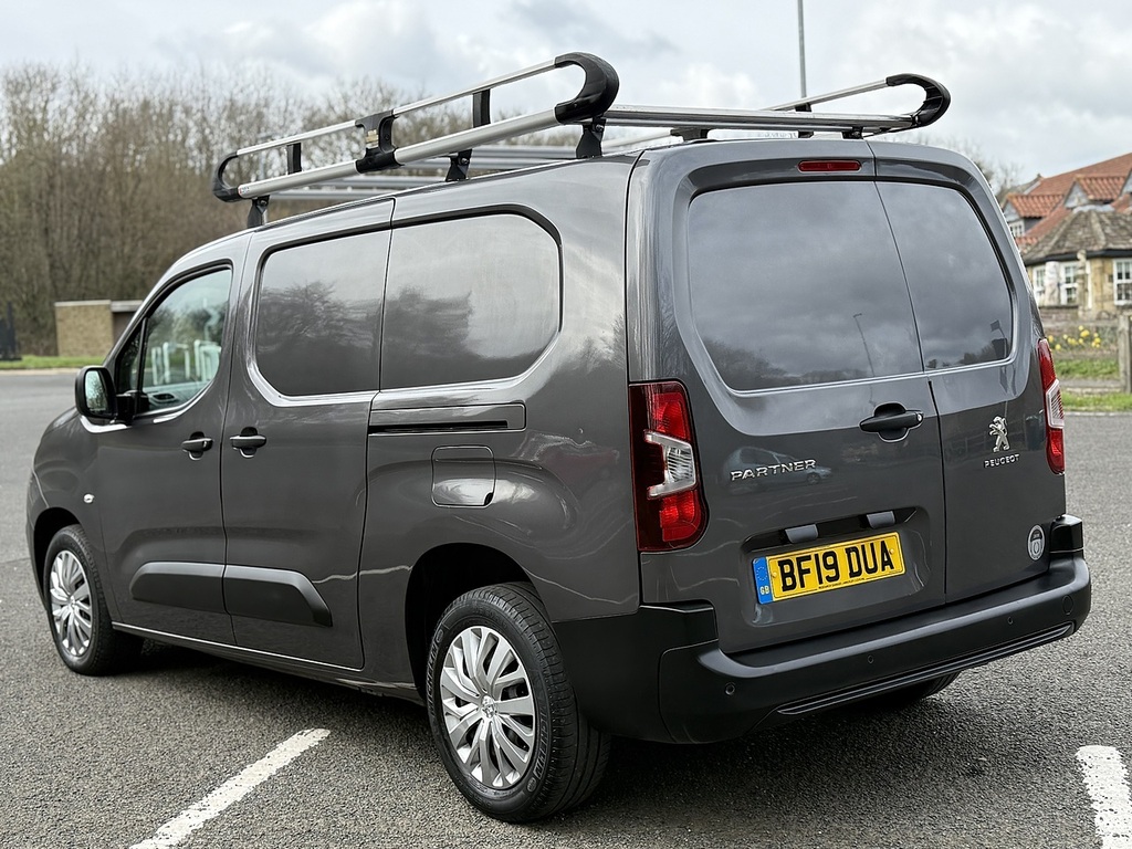 Peugeot Partner 1.6 Bluehdi 950 Professional Long Panel Van 6Dr Di BF19DUA Grey #3