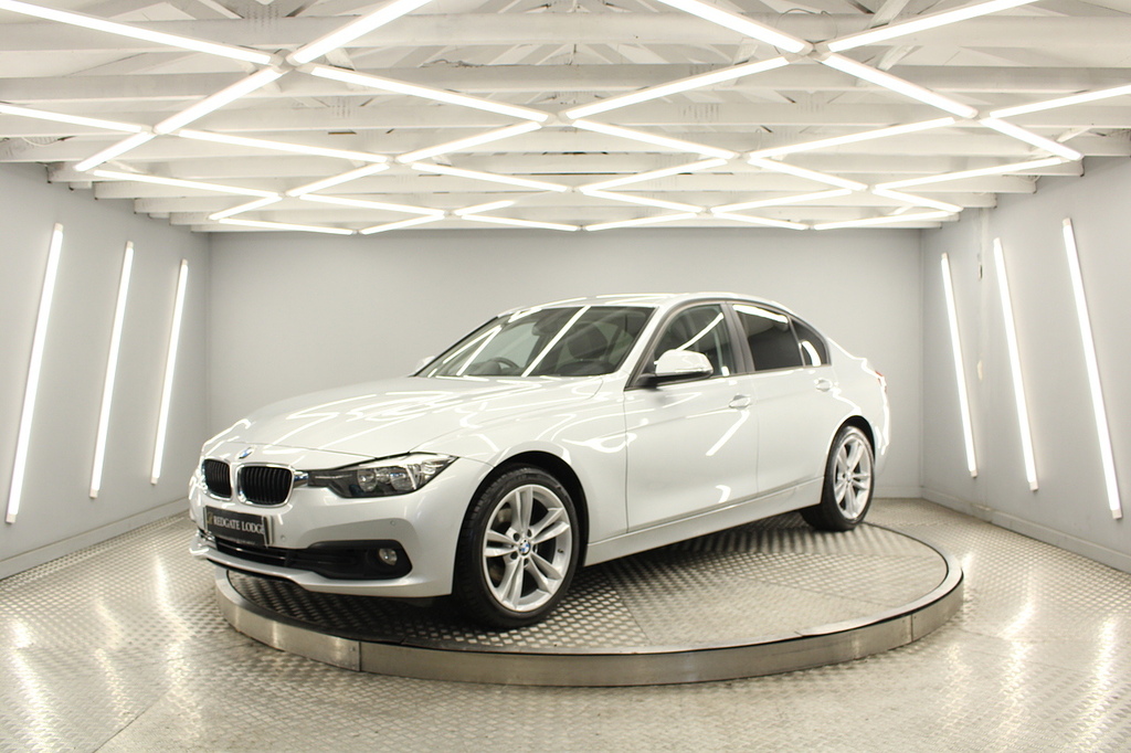BMW 3 Series Saloon YC66AOD Silver #5