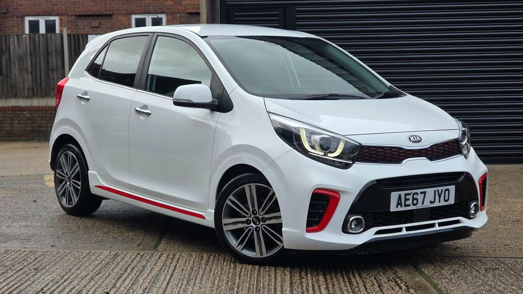 Kia Picanto Hatchback 1.0 Dpi Gt-line Hatchback Amt White