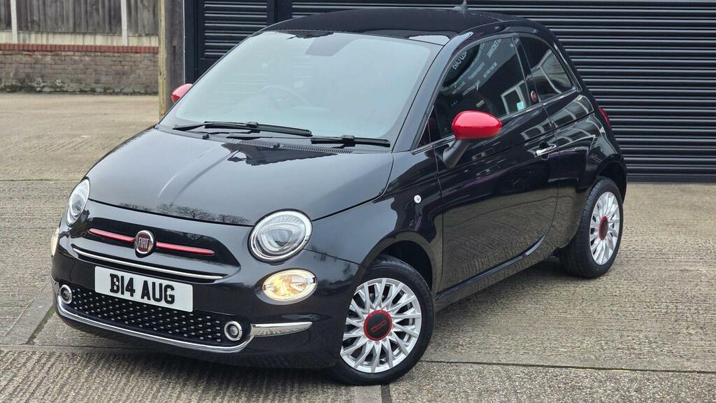 Fiat 500 Hatchback 1.0 Mhev Red Euro 6 Ss 202272 B14AUG Black #2