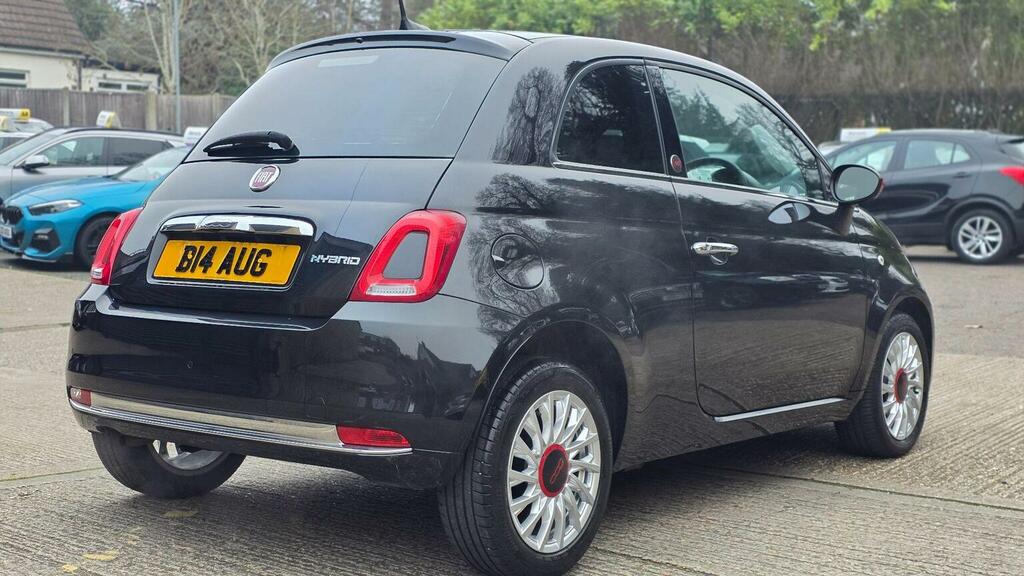 Fiat 500 Hatchback 1.0 Mhev Red Euro 6 Ss 202272 B14AUG Black #6
