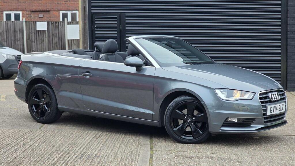 Audi A3 Cabriolet Convertible 2.0 Tdi Sport Euro 6 Ss 20141 Grey #5