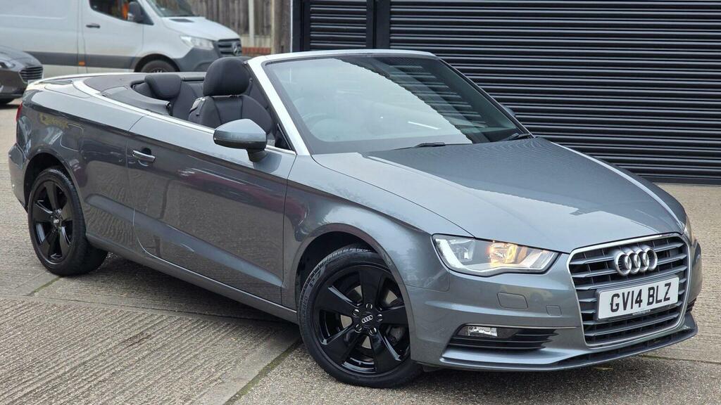Audi A3 Cabriolet Convertible 2.0 Tdi Sport Euro 6 Ss 20141 Grey #6