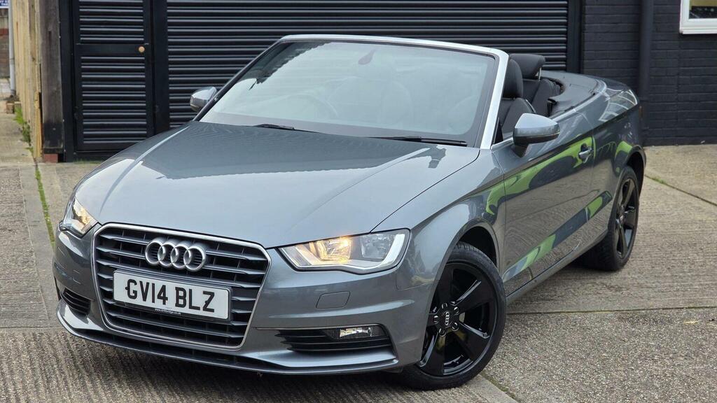 Audi A3 Cabriolet Convertible 2.0 Tdi Sport Euro 6 Ss 20141 Grey #3