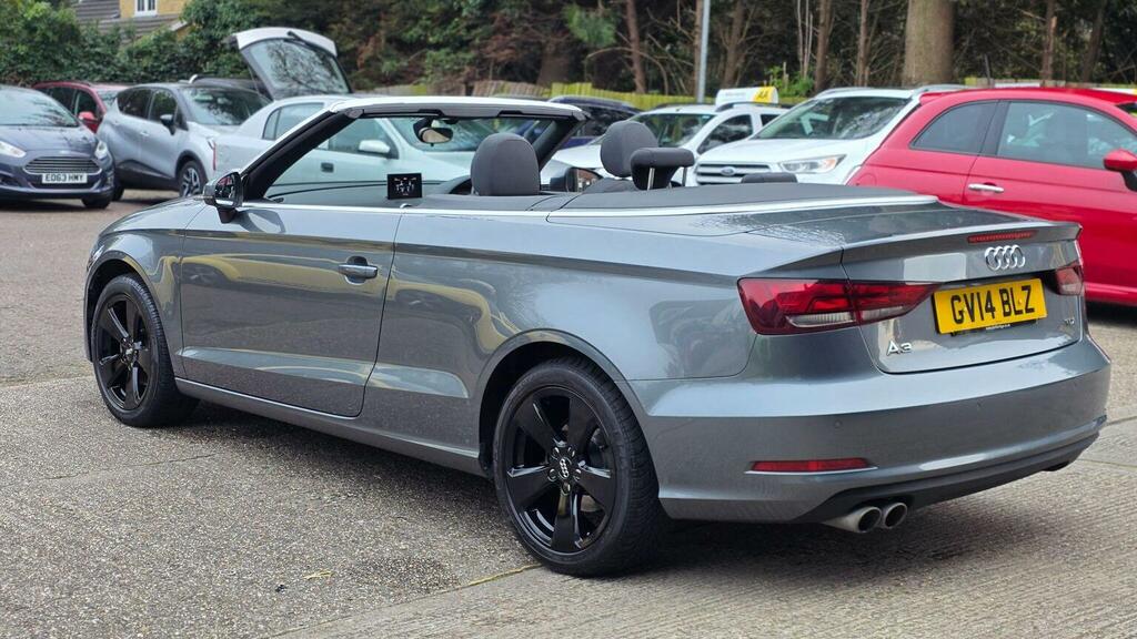 Audi A3 Cabriolet Convertible 2.0 Tdi Sport Euro 6 Ss 20141 Grey #4