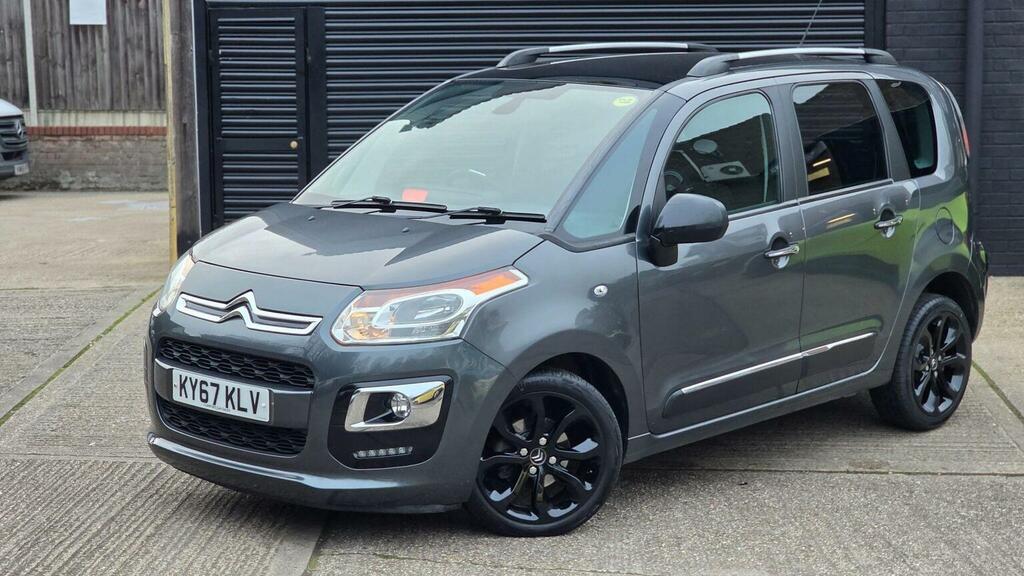 Citroen C3 Picasso Mpv 1.6 Bluehdi Platinum Euro 6 201767 KY67KLV Grey #2