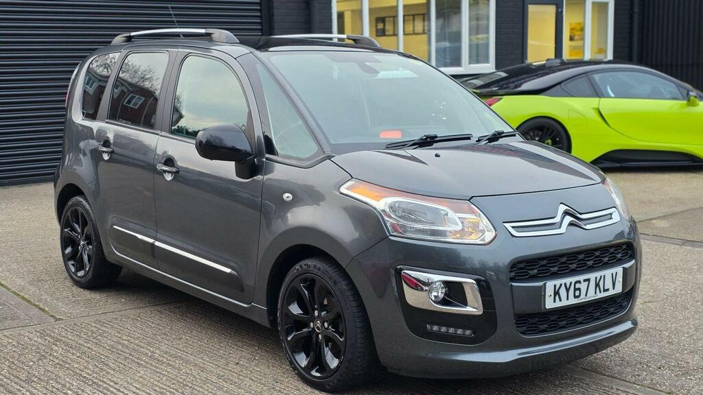 Citroen C3 Picasso Mpv 1.6 Bluehdi Platinum Euro 6 201767 KY67KLV Grey #4