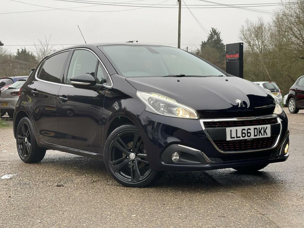 Peugeot 208 1.2 Puretech Gt Line Euro 6 Ss LL66DKK Blue #3