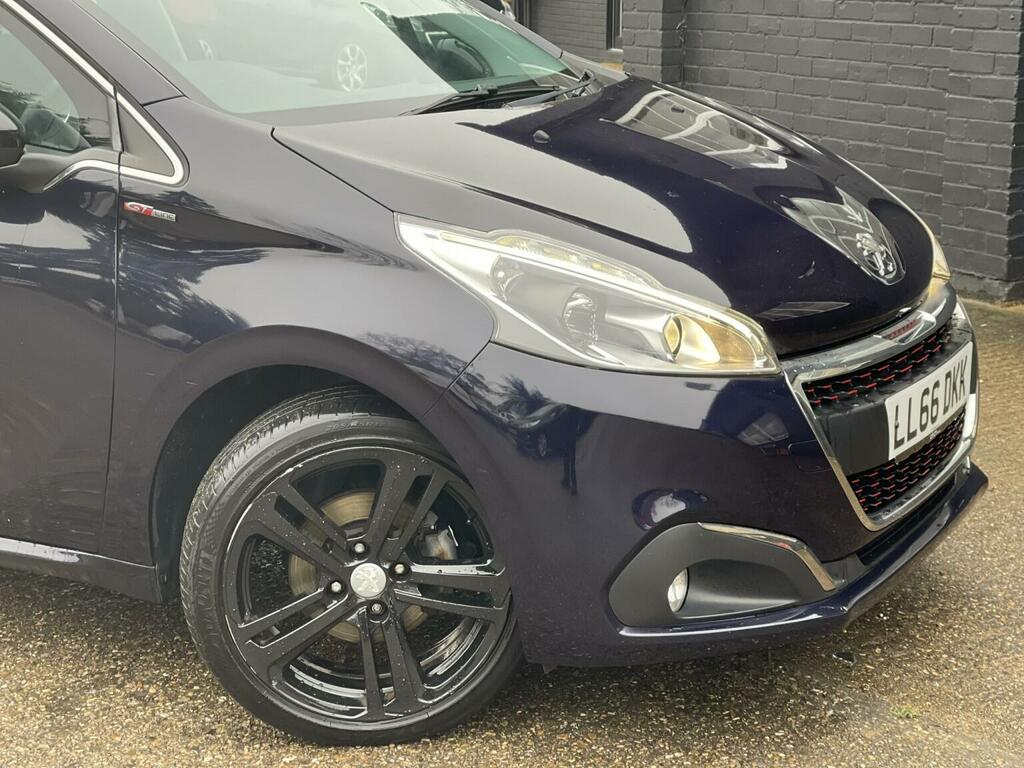 Peugeot 208 1.2 Puretech Gt Line Euro 6 Ss LL66DKK Blue #4