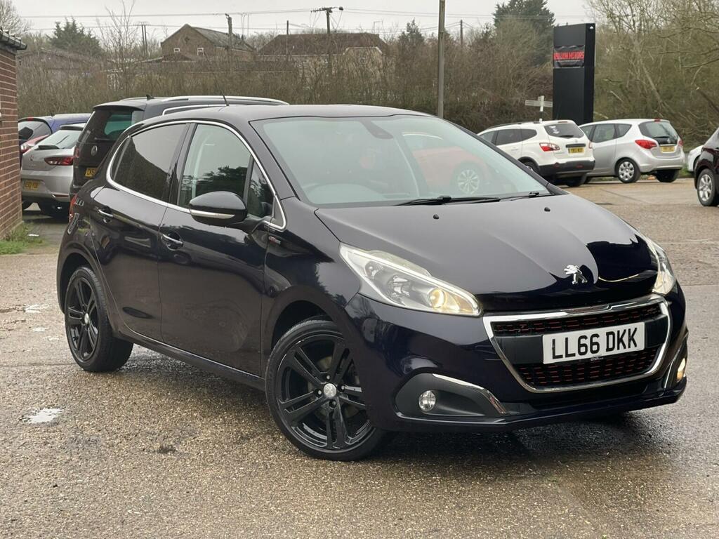 Peugeot 208 1.2 Puretech Gt Line Euro 6 Ss LL66DKK Blue #2