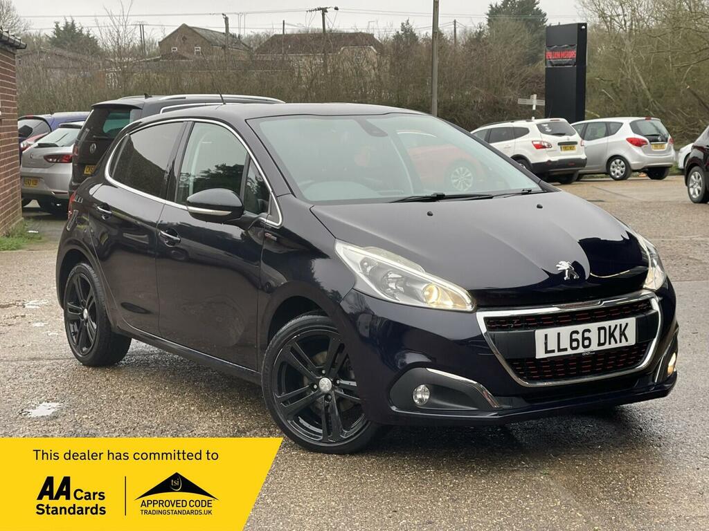 Peugeot 208 1.2 Puretech Gt Line Euro 6 Ss Blue