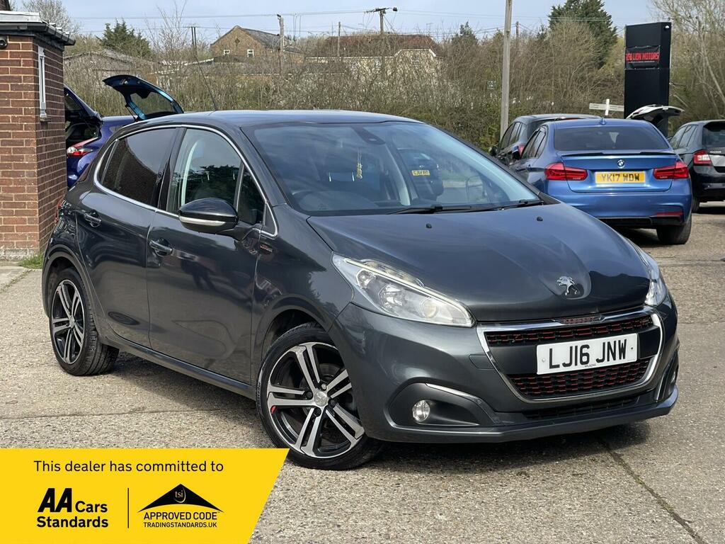 Peugeot 208 1.2 Puretech Gt Line Euro 6 Ss Grey