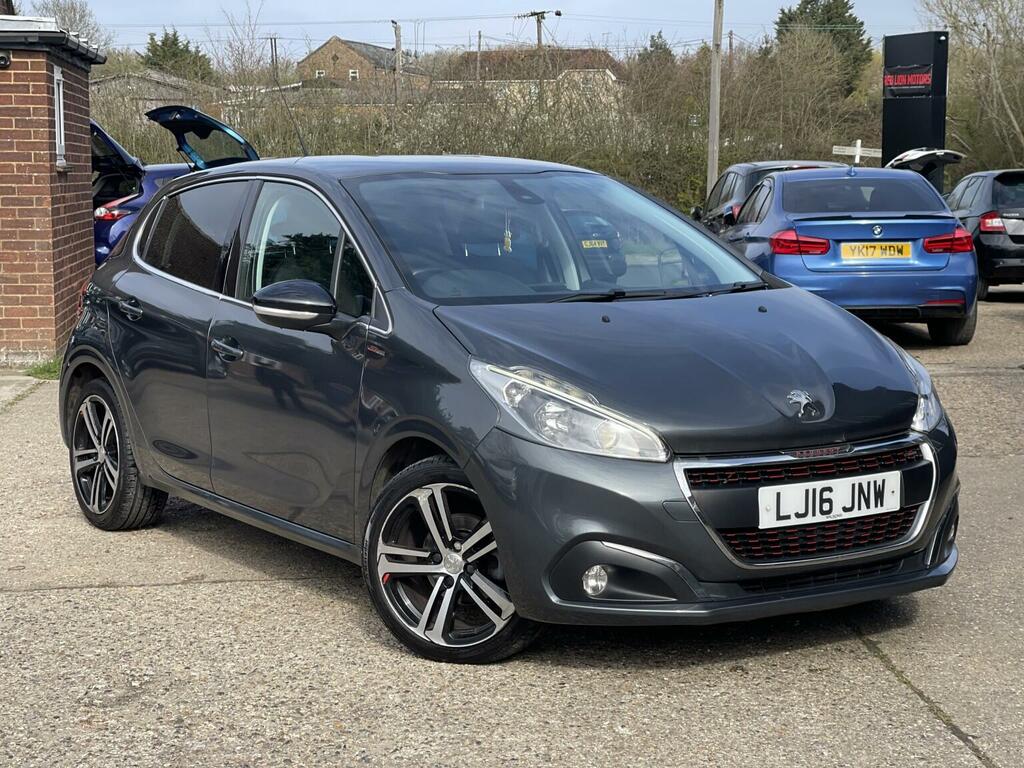 Peugeot 208 1.2 Puretech Gt Line Euro 6 Ss LJ16JNW Grey #2