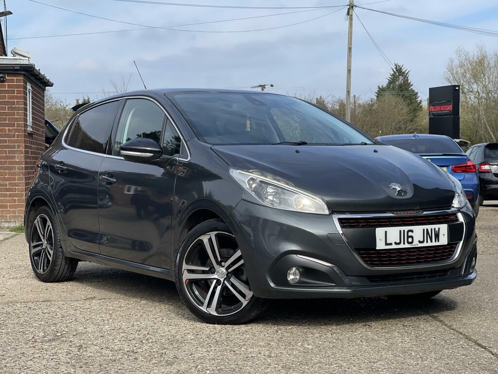 Peugeot 208 1.2 Puretech Gt Line Euro 6 Ss LJ16JNW Grey #3