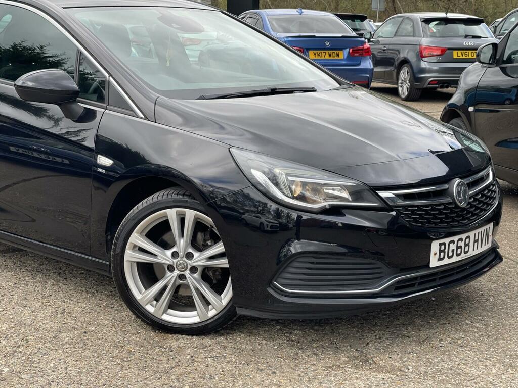 Vauxhall Astra 1.6I Turbo Gpf Sri VX Line Nav Euro 6 Ss BG68HVN Black #4