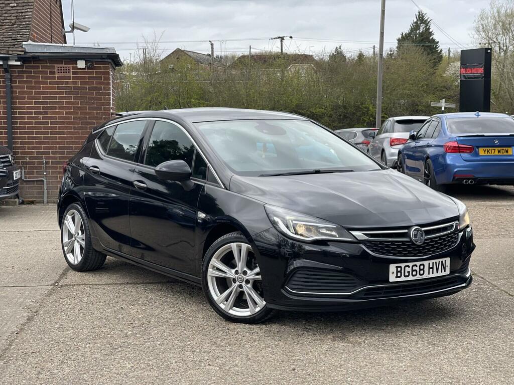 Vauxhall Astra 1.6I Turbo Gpf Sri VX Line Nav Euro 6 Ss BG68HVN Black #2