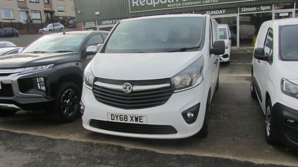 Vauxhall Vivaro 1.6L Sportive DY68XWE White #2