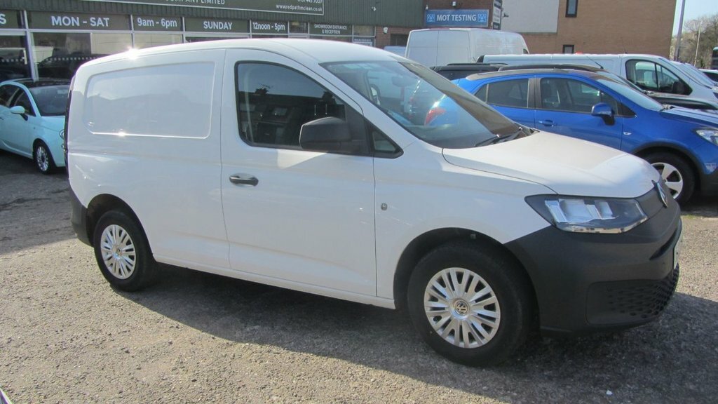 Volkswagen Caddy 2L Commerce GL22JLU White #3