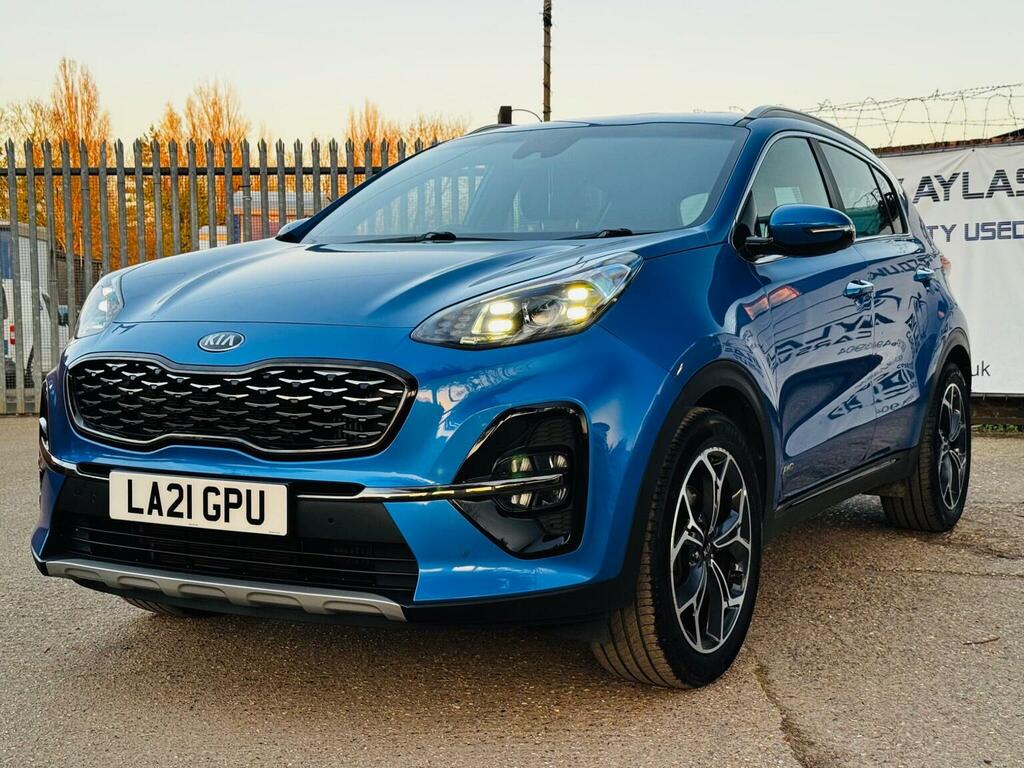 Kia Sportage Suv 1.6 T-gdi Gt-line Dct Awd Euro 6 Ss 20 LA21GPU Blue #3