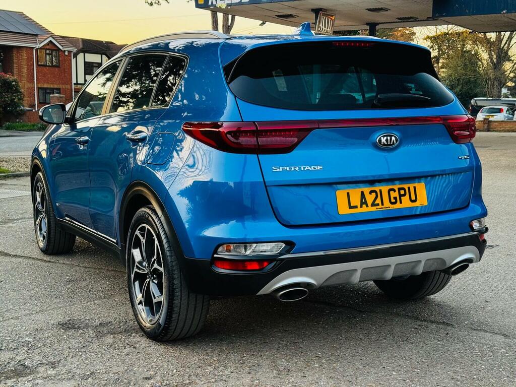 Kia Sportage Suv 1.6 T-gdi Gt-line Dct Awd Euro 6 Ss 20 LA21GPU Blue #4