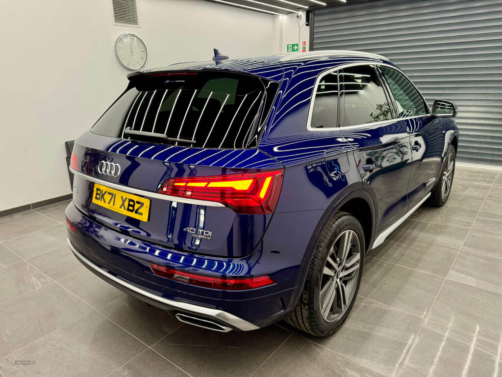 Audi Q5 40 Tdi Quattro S BK71XBZ Blue #6