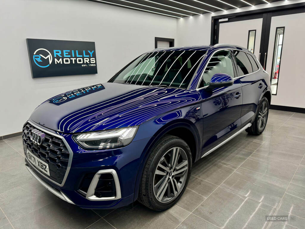 Audi Q5 40 Tdi Quattro S BK71XBZ Blue