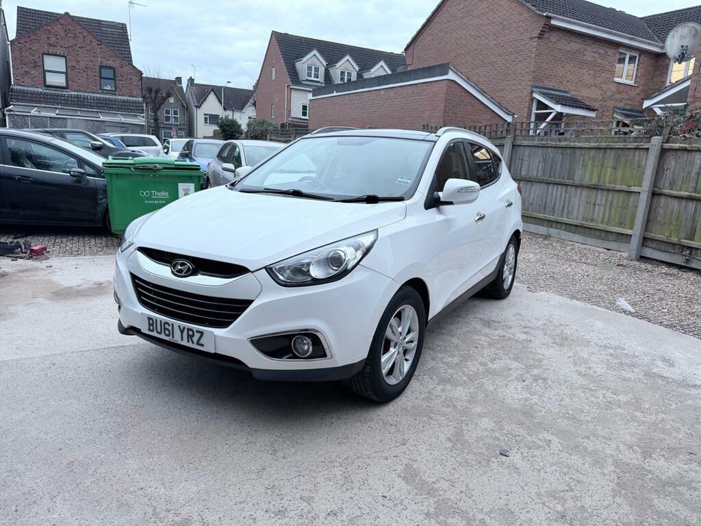 Hyundai Ix35 1.7 Crdi Premium Euro 5 S S White #6