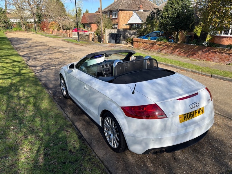 Audi TT Tfsi RO61FWH White #6