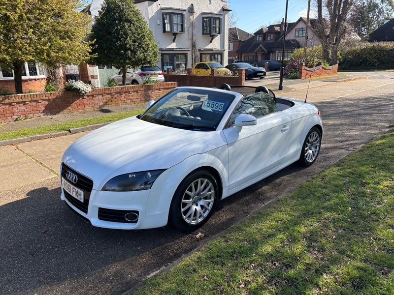 Audi TT Tfsi RO61FWH White #3