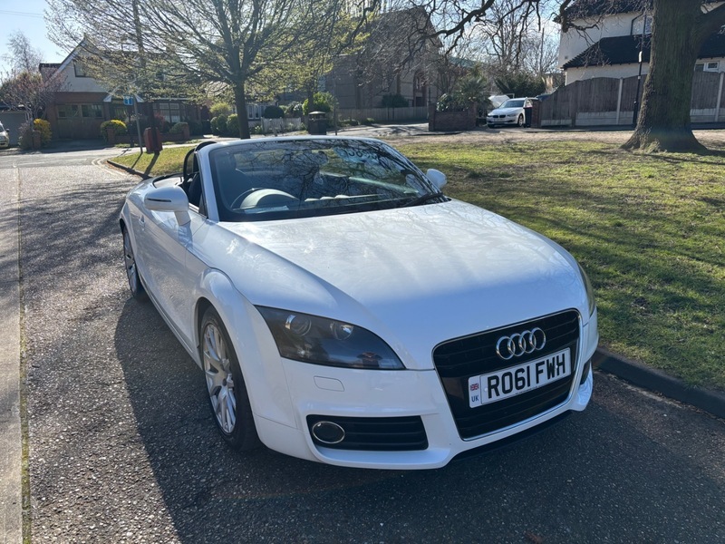 Audi TT Tfsi RO61FWH White #2