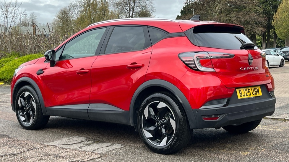 Renault Captur Renault Captur 1.6 E-tech Full Hybrid 145 Techno 5 BJ25UBW Red #3