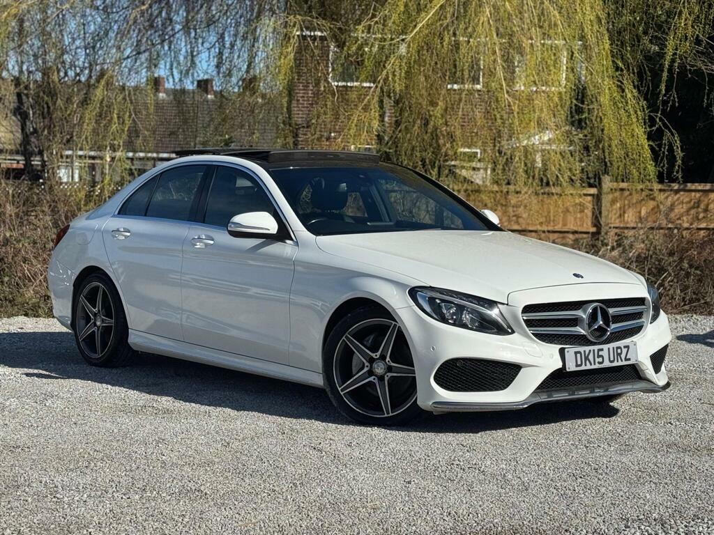 Mercedes-Benz C Class 2.1 C220 Bluetec Amg Line Premium G-tronic Euro DK15URZ White #6